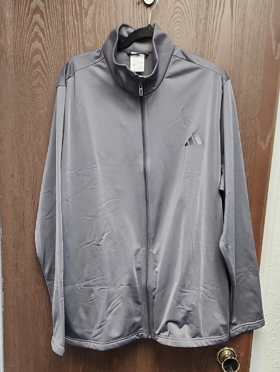 adidas Other - adidas Men’s Gray Full-Zip Performance Jacket
